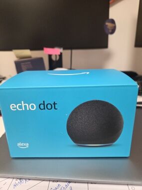 Amazon Echo Dot - Blue Packaging Accent